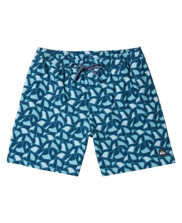 Quiksilver Waterman Mens Cluster Fin Volley 17 Swimsuit Shorts Product Image