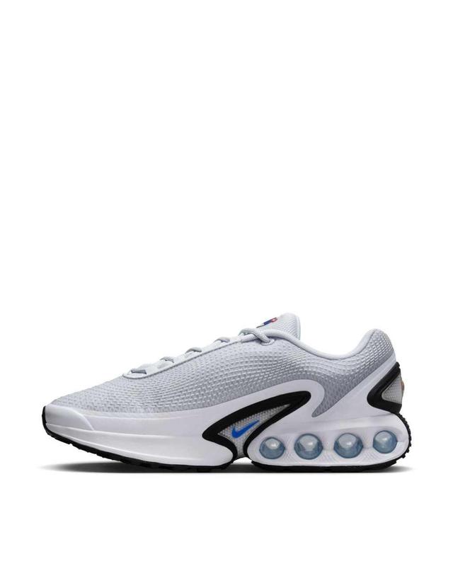 Nike Air Max DN sneakers in gray and blue Product Image