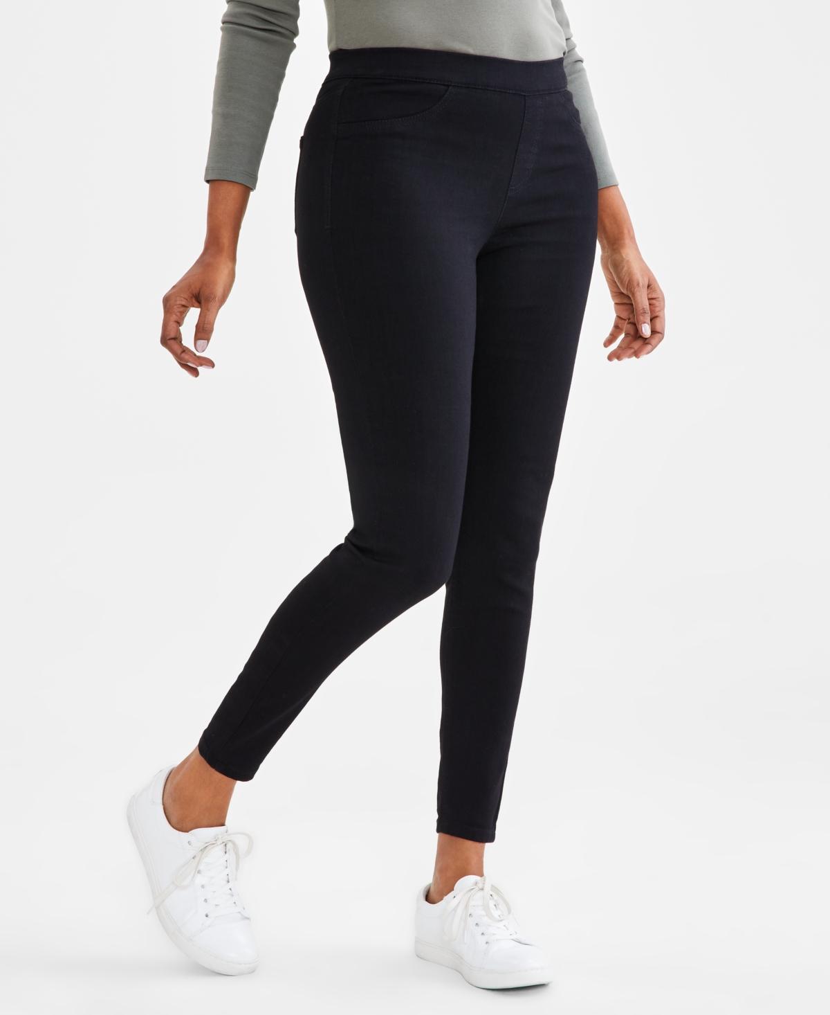 Style & Co Womens Mid-Rise Pull-On Jeggings, Created for Macys Product Image