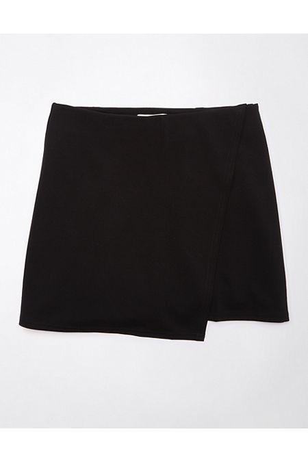 AE It Knit Asymmetrical High-Waisted Mini Skort Women's Product Image