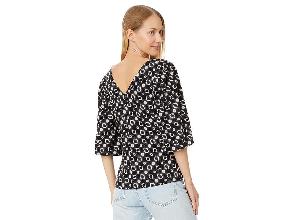 NIC+ZOE Midnight Shibori Top Multi) Women's Clothing Product Image