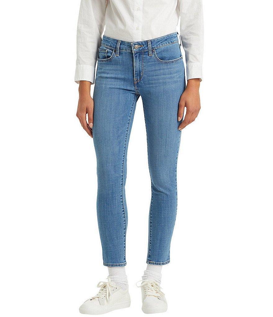 Levi's® 711 Mid Rise Skinny Jeans Product Image