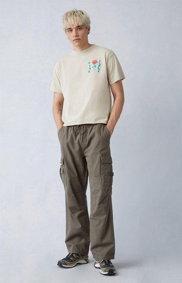 Men's Canvas Baggy Cargo Pants - Product Image