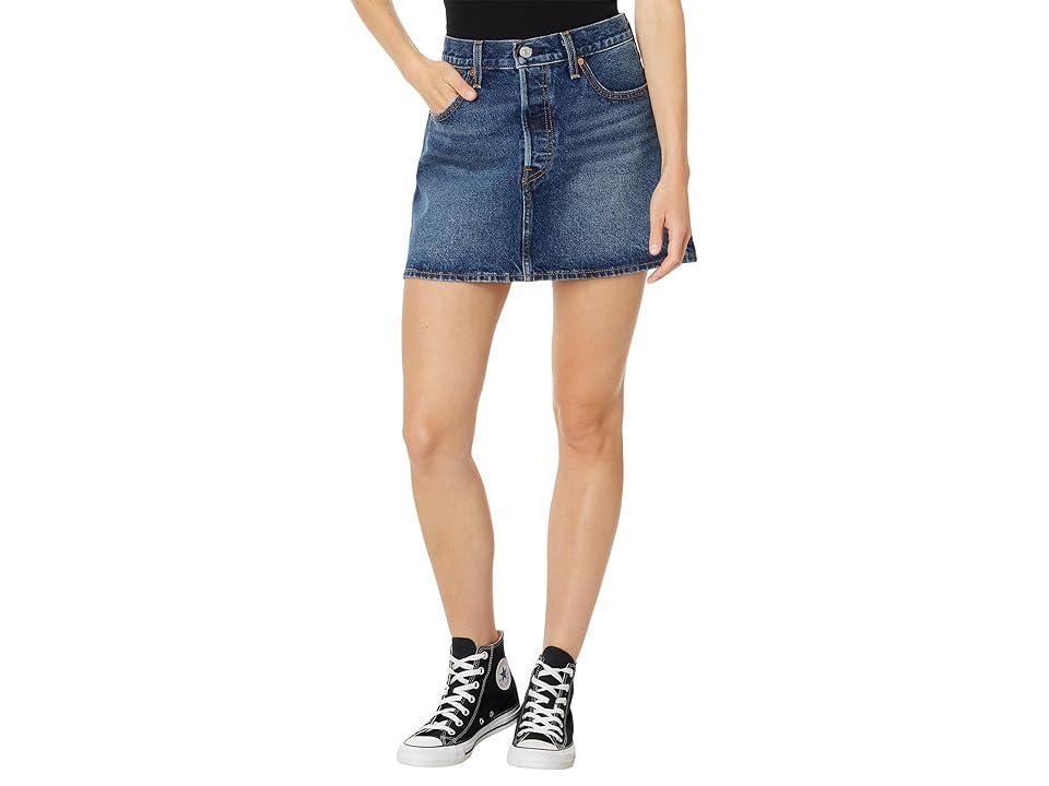 Levi's(r) Premium Icon Skirt (Lost Peace Of Mind) Women's Skirt Product Image