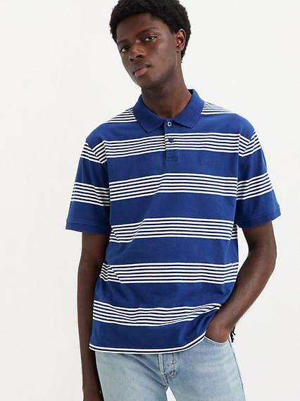 Levi's Authentic Striped Polo Shirt - Men's Product Image