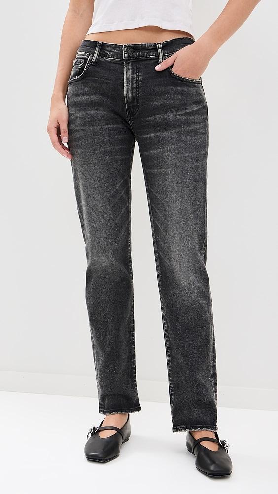 MOUSSY VINTAGE MV Fairfield Slim Straight Jeans | Shopbop Product Image