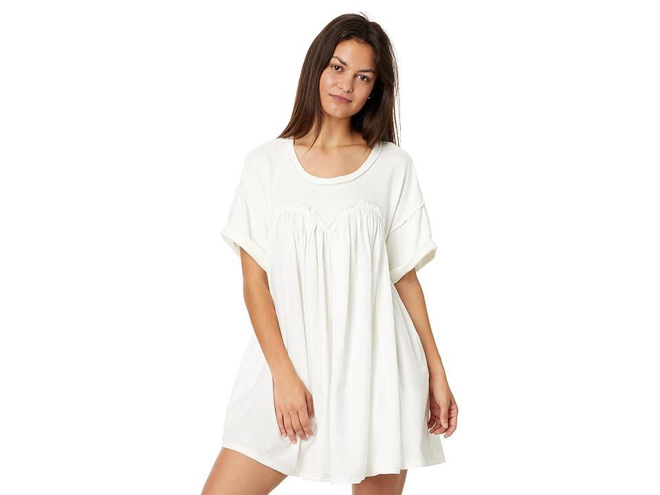 Free People Catalina Mini Dress (Ivory) Women's Dress Product Image