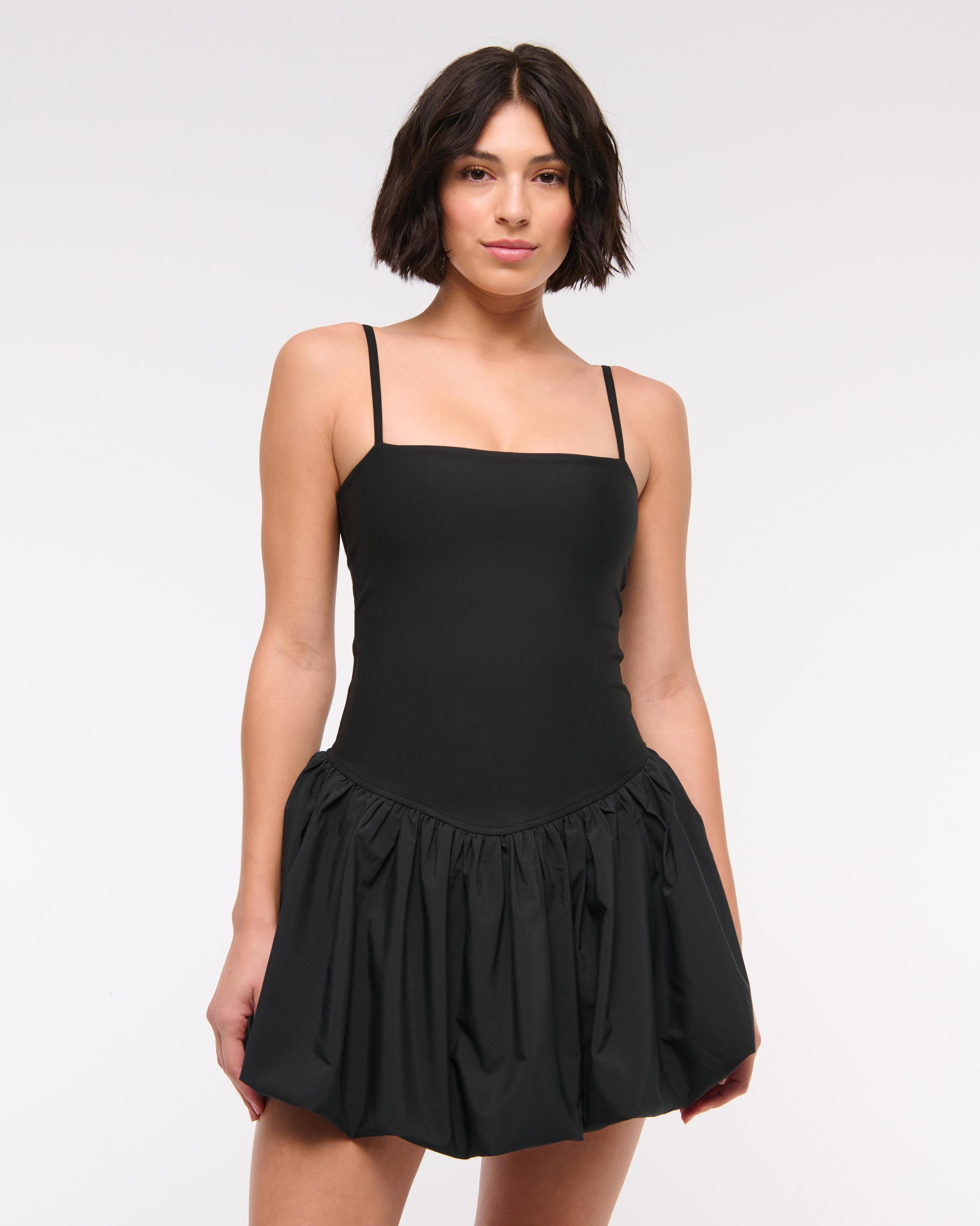 YPB sculptLUX Bubble Hem Mini Dress Product Image