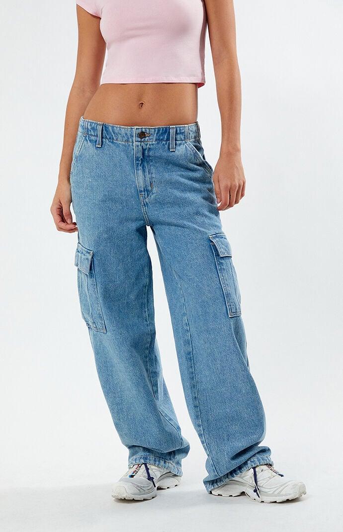 Women's '94 Baggy High Rise Cargo Jeans Product Image