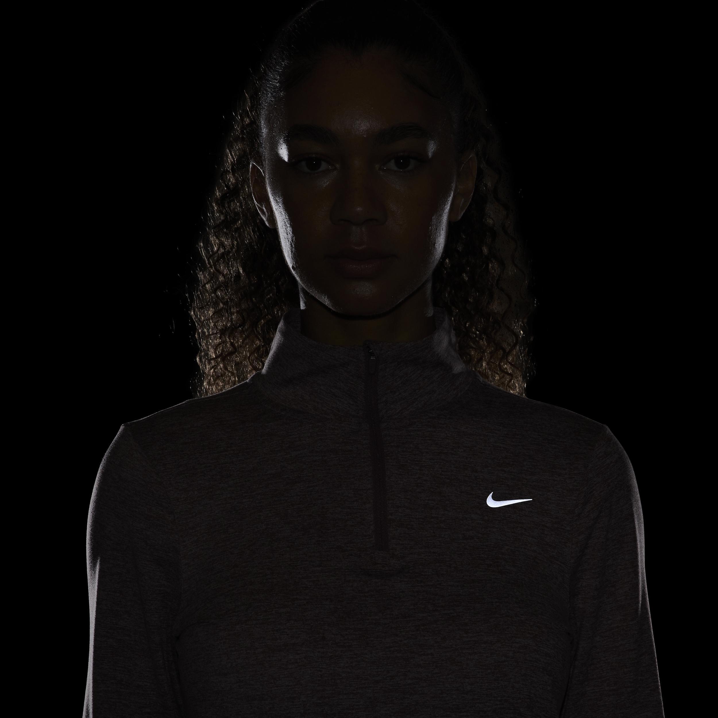 Nike Womens Swift Element UV Protection 1/4-Zip Running Top Product Image