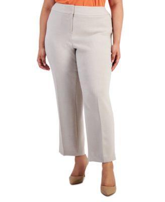 Plus Size Straight-Leg Pants Product Image