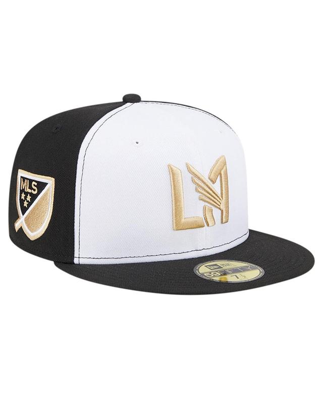 Mens New Era White Lafc 2024 Kick Off Collection 59FIFTY Fitted Hat - White Product Image