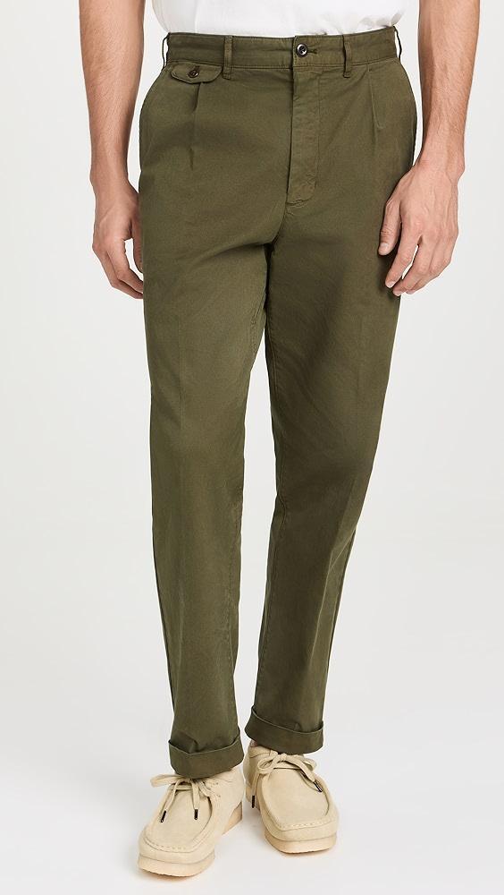 Alex Mill Standard Pleated Chino Pants | Shopbop Product Image