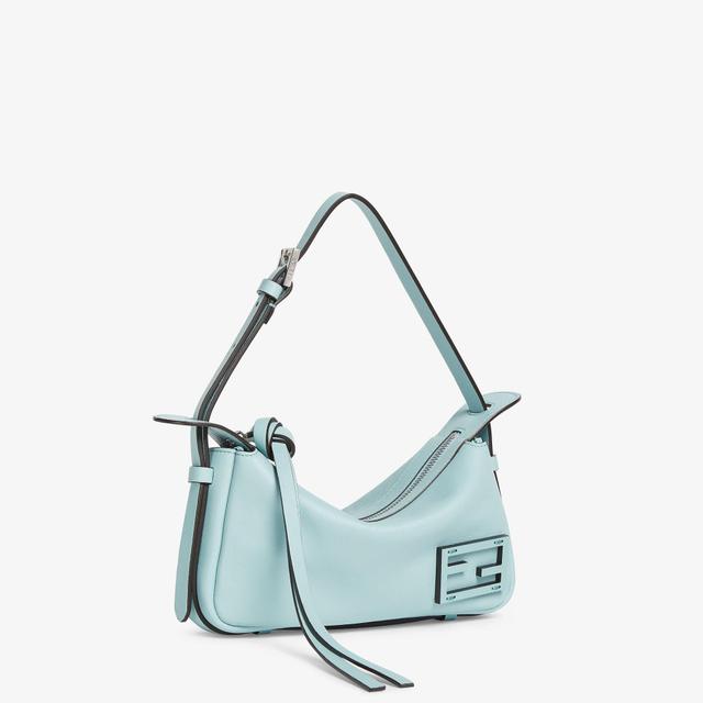 Simply Fendi MiniLight blue leather mini bag Product Image