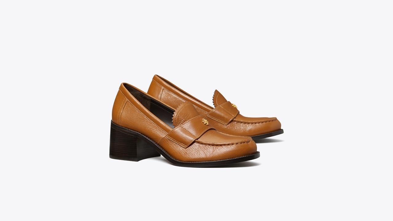 Classic Heeled Loafer Product Image