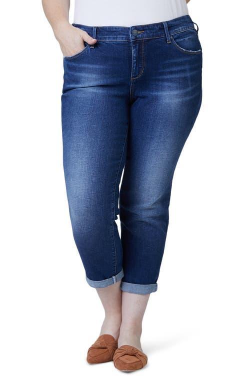 Womens Mid-Rise Boyfriend Ankle Jeans product image