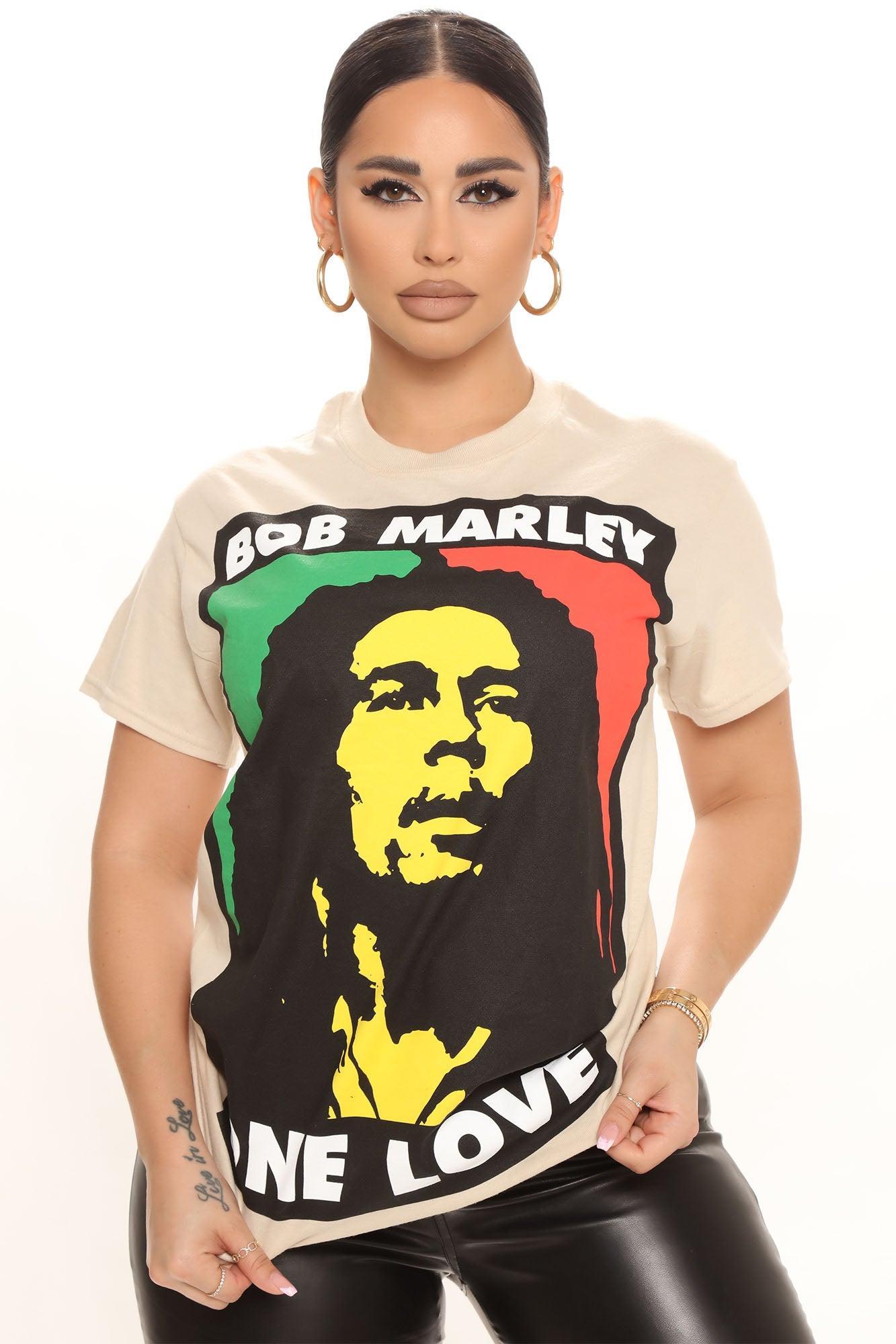 Bob Marley One Love Top - Sand Product Image