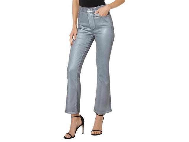 Paige Claudine Shimmer Luxe Coating (Silver Shimmer Luxe Coating) Women's Jeans Product Image