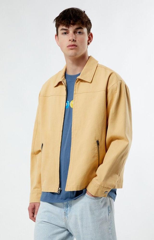 Men's Solid Twill Jacket Product Image