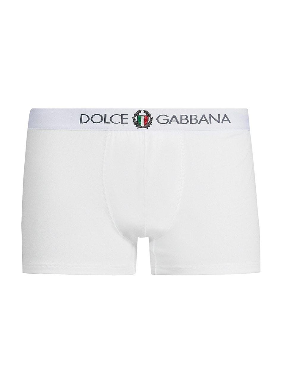 Mens Logo Cotton Boxer Briefs Product Image