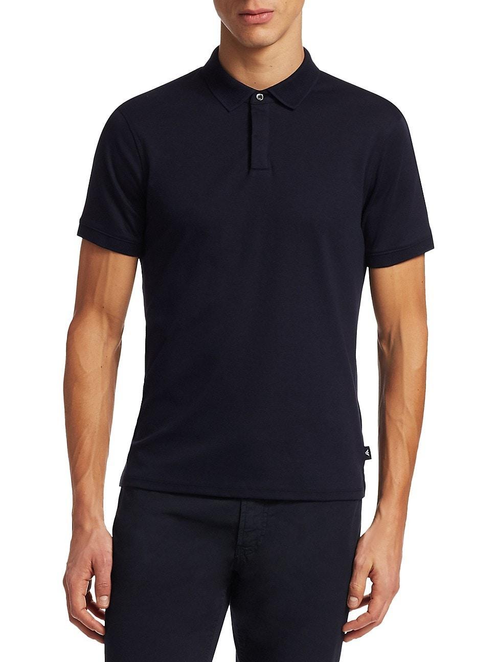 Mens Cotton Polo Shirt Product Image