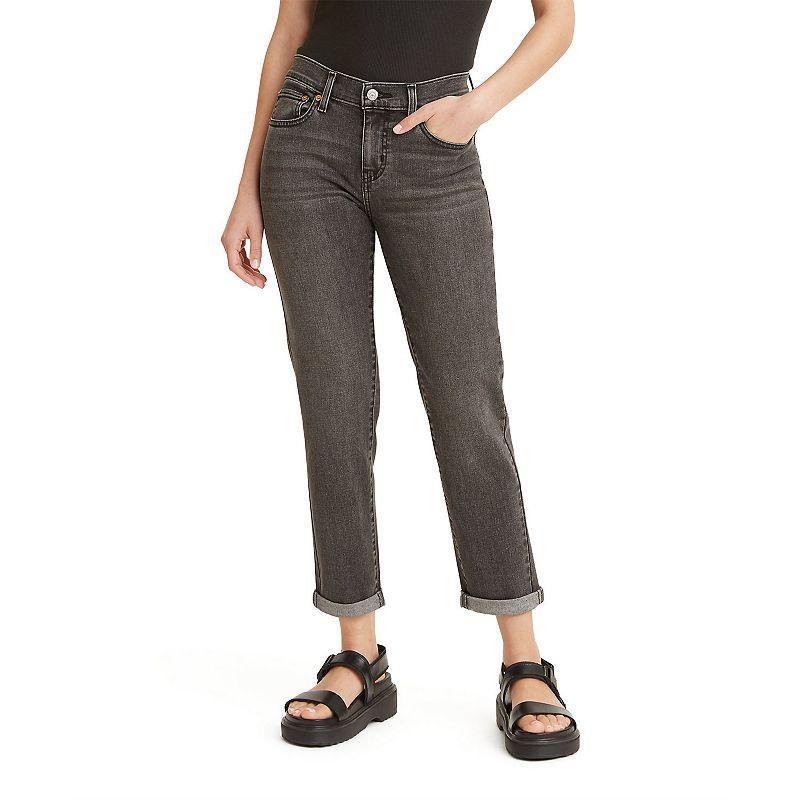 Women's Relaxed Boyfriend Tapered-Leg Jeans Product Image