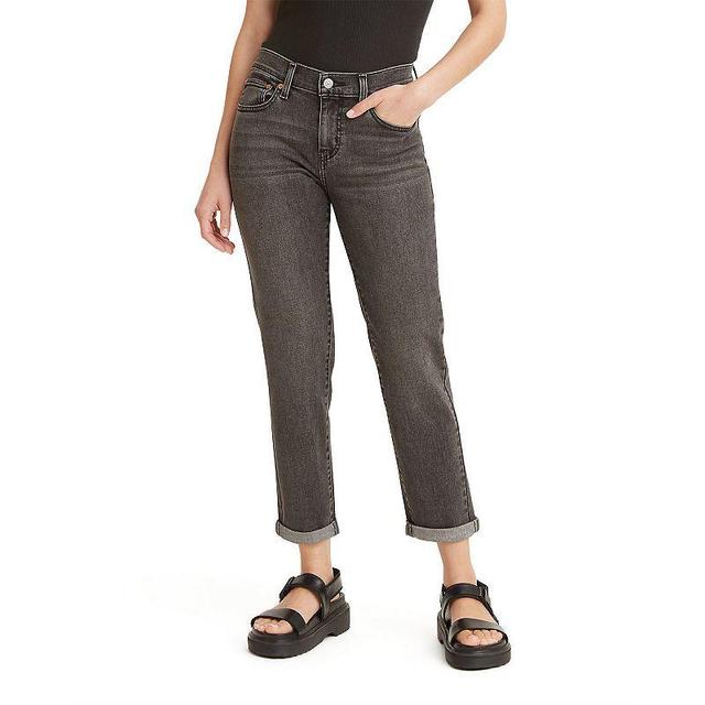 Levis High Rise Rolled Cuff Crop Jeans Product Image