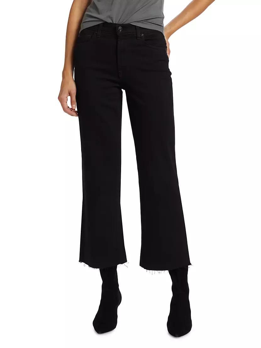 Alexa Cropped Straight Jeans Product Image