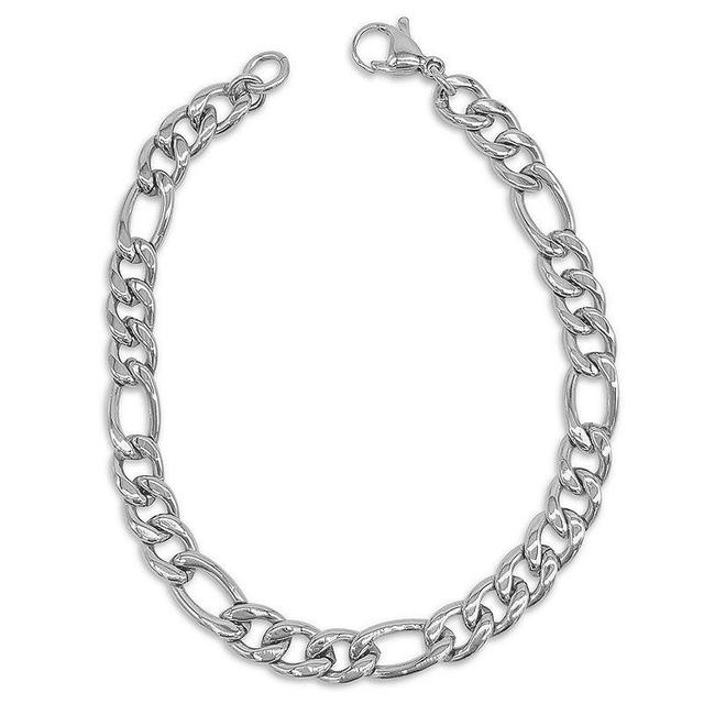 Adornia Stainless Steel Chain Bracelet, Mens, Silver Tone Product Image