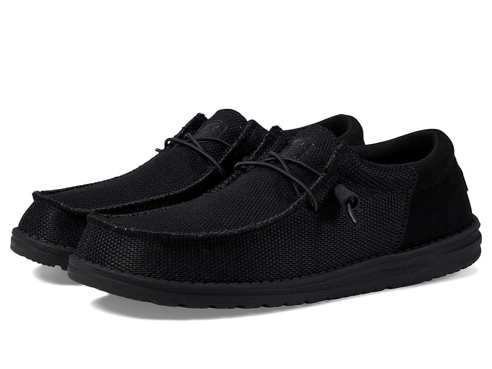 Mens HEYDUDE Wally Funk Casual Shoe Monochrome Product Image