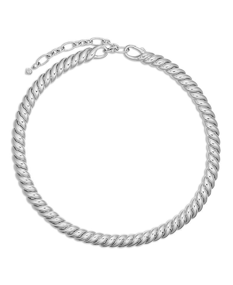 David Yurman Sterling Silver Sculpted Cable Collar Necklace, 14.5-16 Product Image