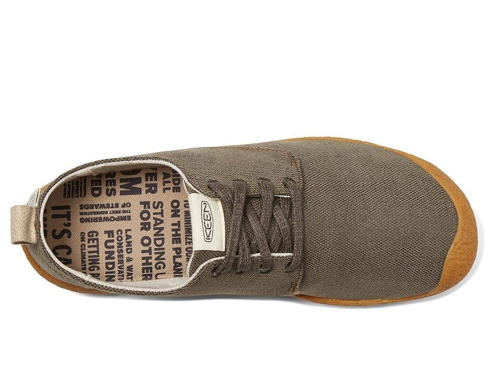 KEEN Mosey Derby Canvas (Black Olive/Black Olive) Men's Shoes Product Image