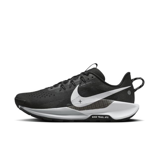 Nike Mens Nike Reactx Pegasus Trail 5 - Mens Running Shoes Black/White/Anthracite Product Image