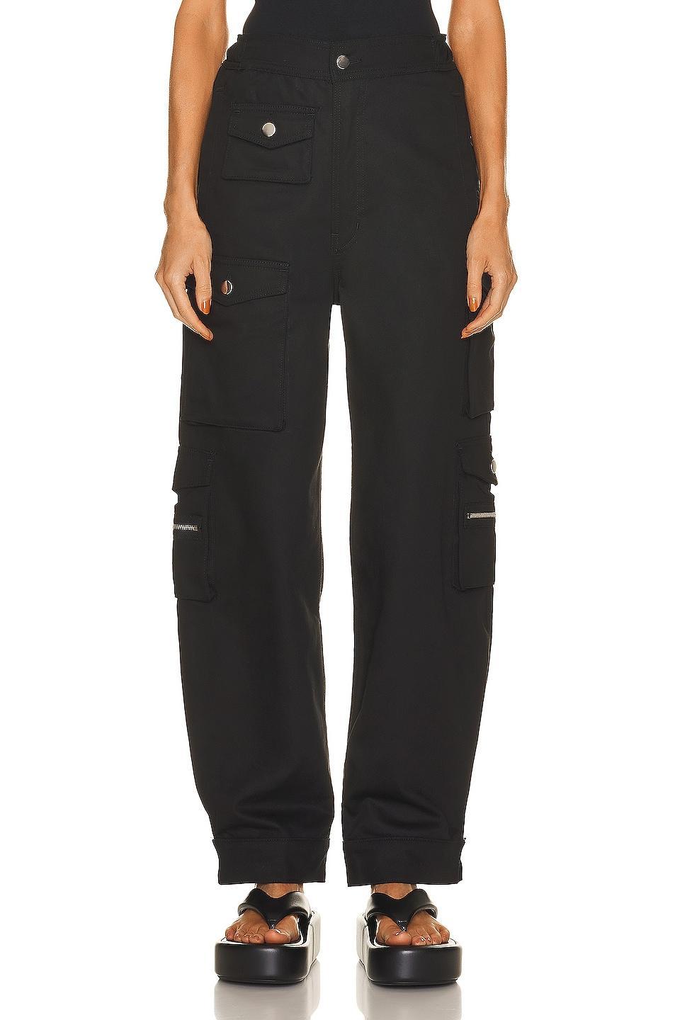 EB Denim Cargo Pants in Black. - size XXL (also in L, M, S, XXS) Product Image