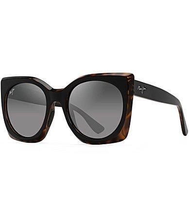 Maui Jim Womens Pakalana 52.5mm Square Sunglasses Product Image