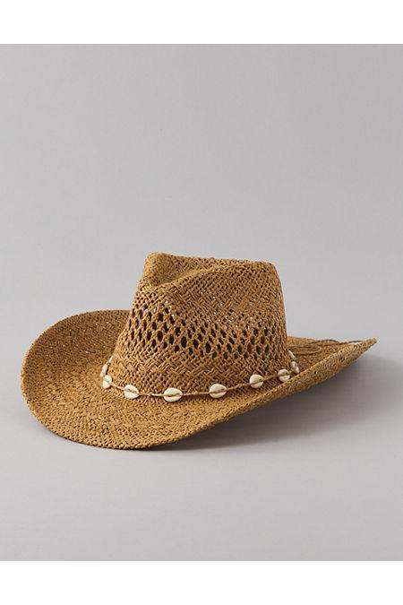 AE Crochet Straw Cowboy Hat Women's product image