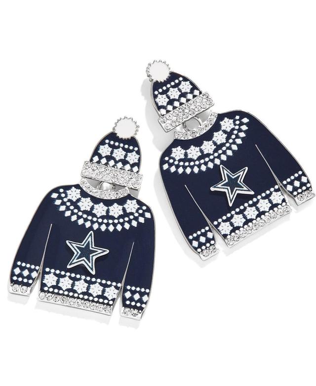 Womens Baublebar Dallas Cowboys Sweater Earrings Product Image