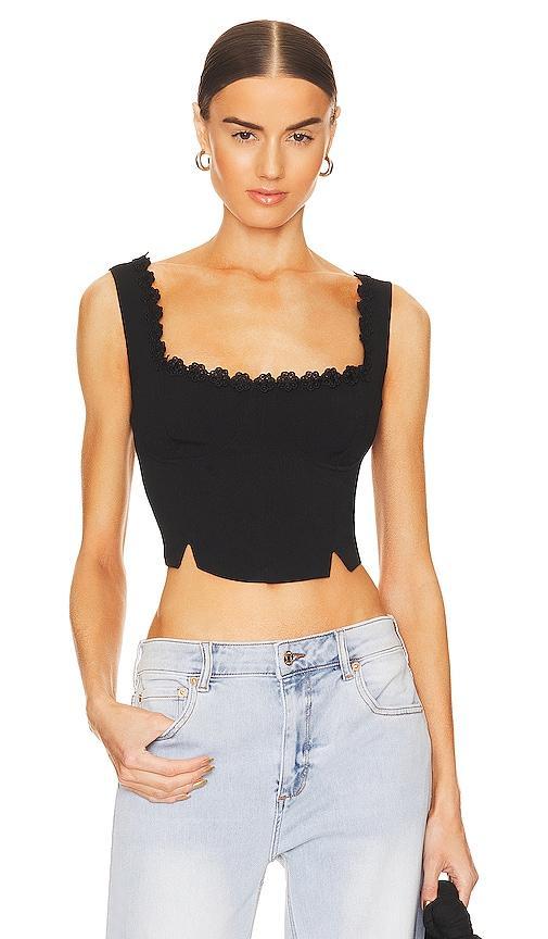 Taffeta Bustier Top Product Image