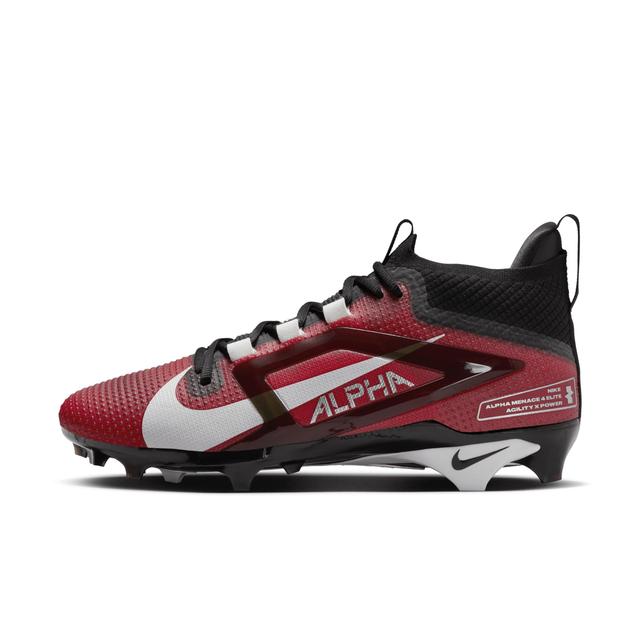 Nike Mens Nike Alpha Menace 4 Elite - Mens Football Shoes University Red/White/Team Red Product Image