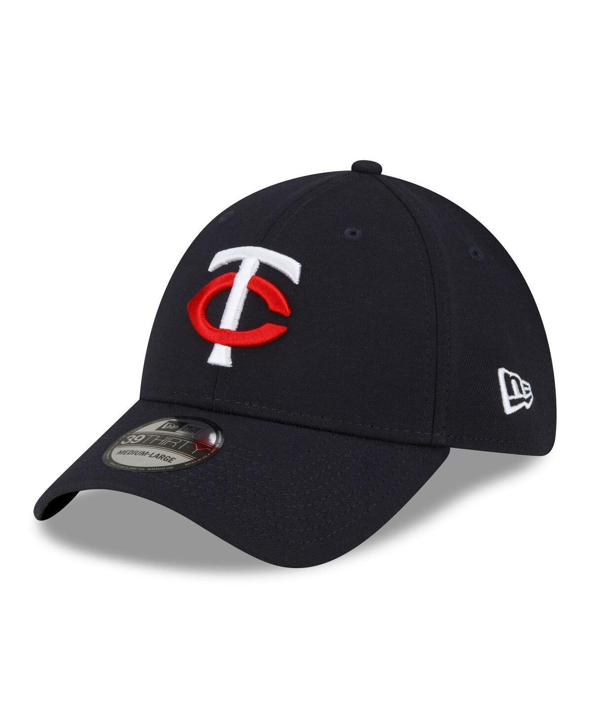 Mens New Era Navy Minnesota Twins 2023 Team Classic Home 39THIRTY Flex Hat Product Image