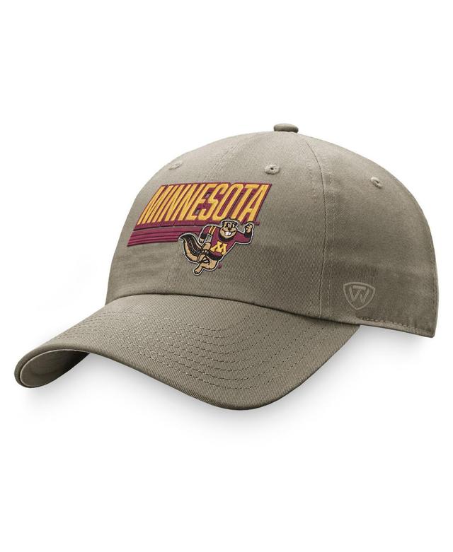 Mens Top of the World Khaki Arizona State Sun Devils Slice Adjustable Hat Product Image