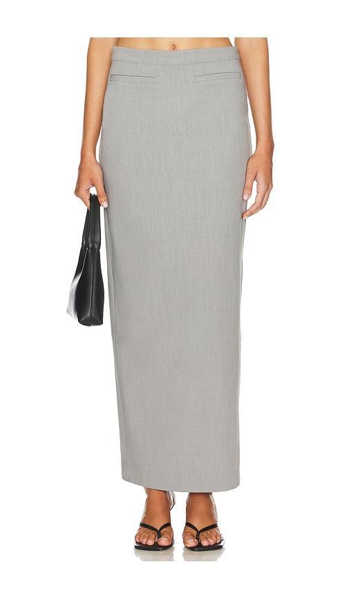 Lovers and Friends Jones Maxi Skirt in Gray Product Image