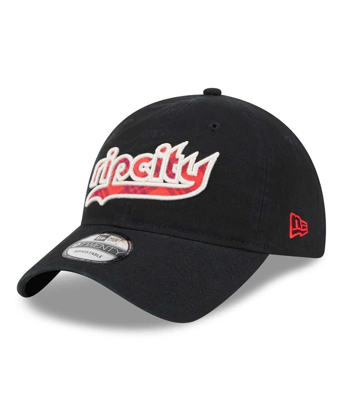 Mens New Era Portland Trail Blazers 2023/24 City Edition 9TWENTY Adjustable Hat Product Image