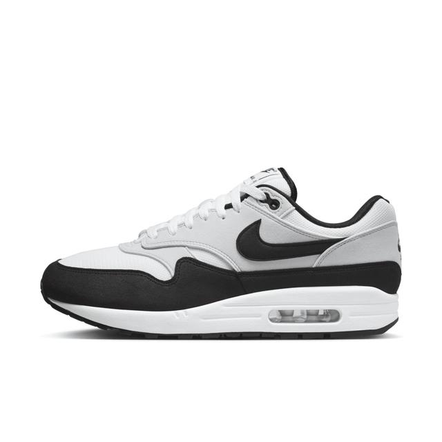 Men's Air Max 1 Casual Sneakers From Finish Line In White,black,gray Product Image