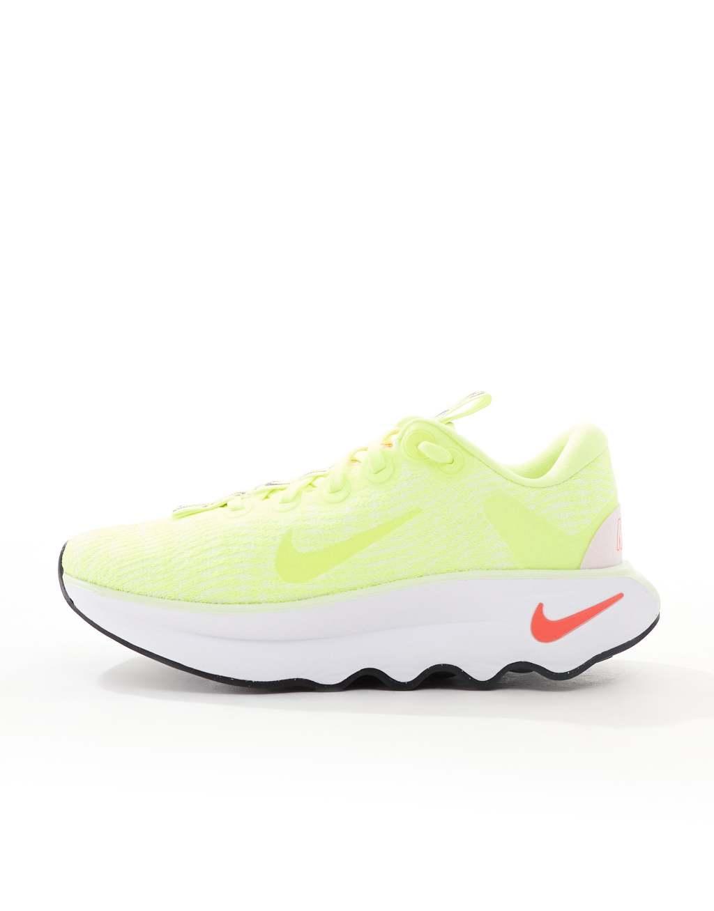 Nike Training Motiva sneakers in neon green Product Image