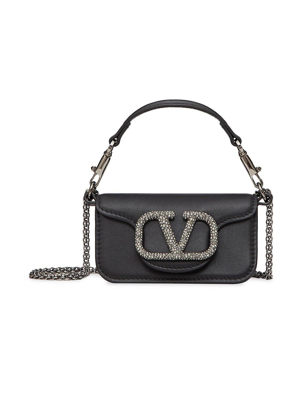 Womens Loc Micro Bag With Chain And Jewel Logo Product Image