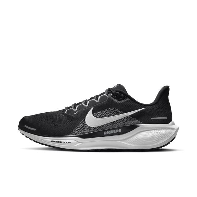 Nike Men's Pegasus 41 NFL Las Vegas Raiders Road Running Shoes Product Image