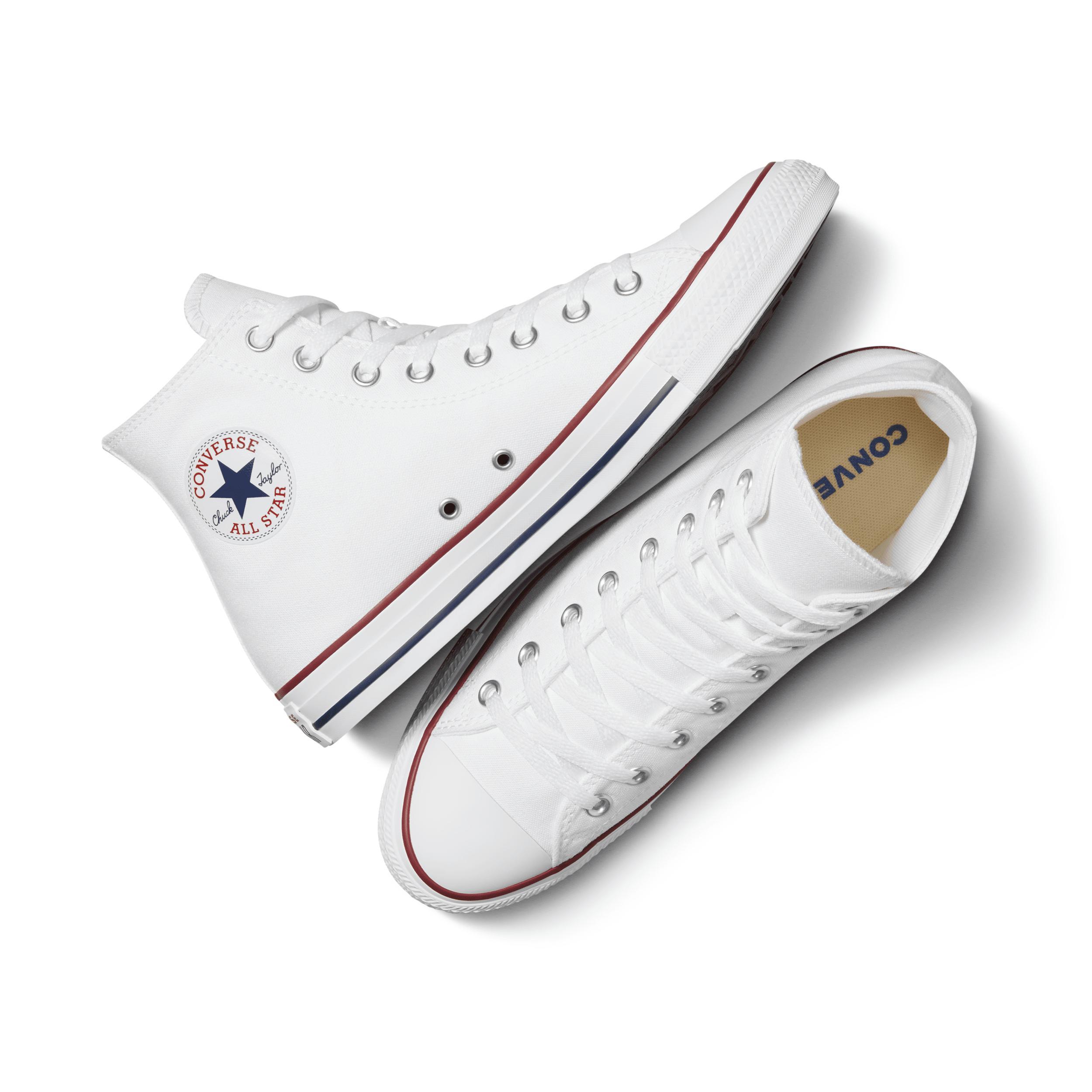 Converse Mens Converse All Star High Top - Mens Basketball Shoes White/Black/Black Product Image