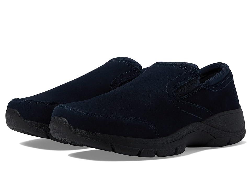 Lands' End All Weather Moc (Navy Suede) Women's Shoes Product Image