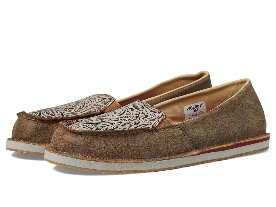 Twisted X WCL0019 - Slip-On Loafer (Bomber/Light Taupe) Women's Shoes Product Image